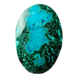 Galet Malachite - Chrysocolle