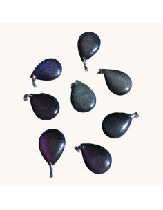 Pendentif en Obsidienne Œil Céleste – Pièce unique