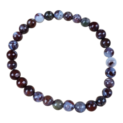 Agate mexicaine crazy lace 6mm