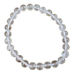 Bracelet Cristal de roche 6mm