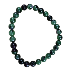 Bracelet Rubis Zoïsite 6mm
