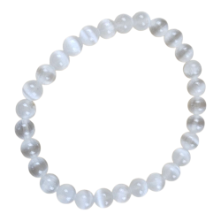 Bracelet Sélénite 6mm