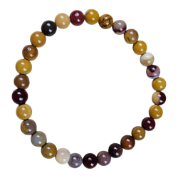 Bracelet Jaspe mokaite 6mm