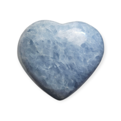 Coeur Calcite bleue