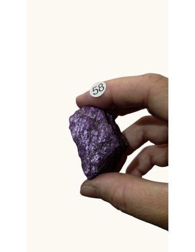 Purpurite Naturelle | Pierre Violette de Collection