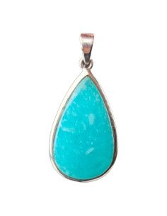 Pendentif Amazonite Haute Qualité – Argent 925