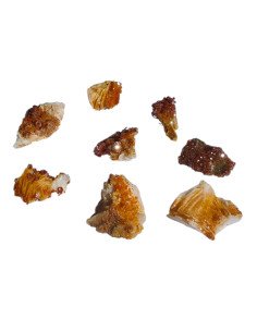 Vanadinite sur Baryte du Maroc – Spécimen Naturel