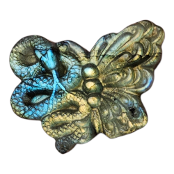 Papillon avec serpent...