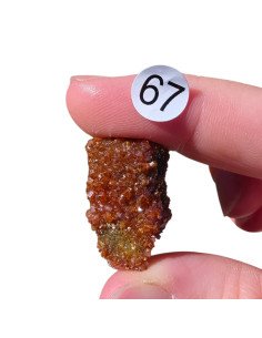 Vanadinite sur Baryte du Maroc – Spécimen Naturel 2