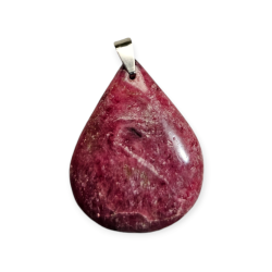 Pendentif Rhodonite
