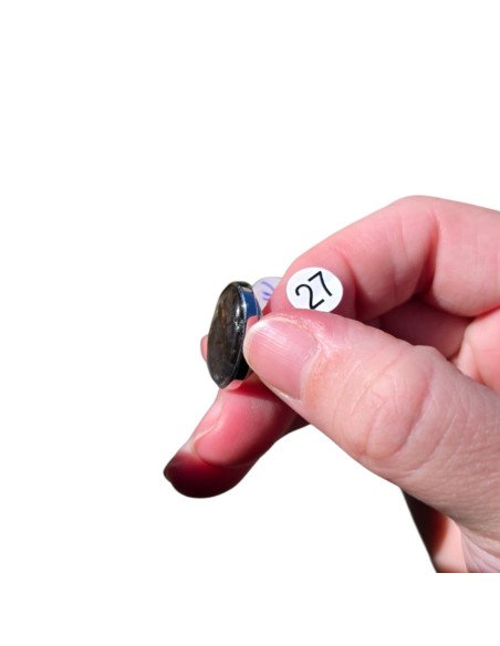 Bague Labradorite en Argent 925 réglable – Modèle au Choix