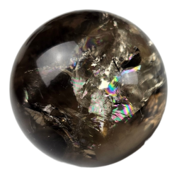 Sphère en Quartz fumé