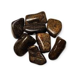 Bronzite pierre roulée