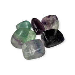 Fluorite pierre roulée