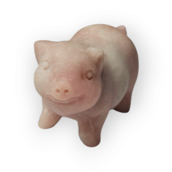 Cochon en Opale rose