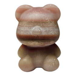 Ourson calcite maleluca rose